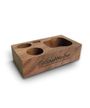 Groove Washer Walnut Display Block Merch