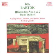 Béla Bartók, Bartók: Rhapsodies Nos. 1 & 2 / Piano Quintet [Import] (CD)