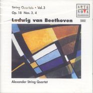 Ludwig van Beethoven, Beethoven: String Quartets Vol.3, Op.18, Nos 3 & 4 [Import] (CD)