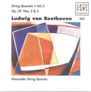 Alexander String Quartet, Beethoven: String Quartets, Vol. 5, Op. 59, Nos. 2 & 3 [Import] (CD)