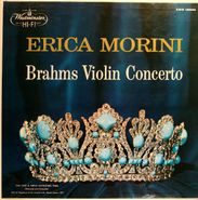 Erica Morini, Brahms: Violin Concerto in D Major, Op. 77 (LP)