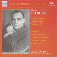 Enrico Caruso, Enrico Caruso: The Complete Recordings, Vol. 5 [Import] (CD)