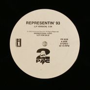 2Pac, Representin' 93 [White Label Promo] (12")