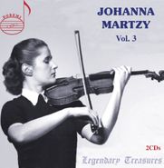 Johanna Martzy, Johanna Martzy Vol. 3 (CD)