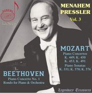 Ludwig van Beethoven, Menahem Pressler Vol. 3 (CD)