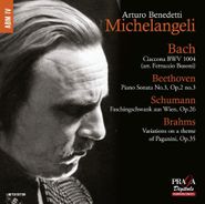 Arturo Benedetti Michelangeli, Arturo Benedetti Michelangeli Plays Bach, Beethoven, Schumann & Brahms [Hybrid SACD] (CD)