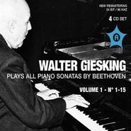 Ludwig van Beethoven, Walter Giesking Plays All Piano Sonatas By Beethoven, Volume 1 - No. 1-15 (CD)