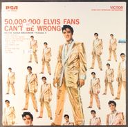 Elvis Presley, 50,000,000 Elvis Fans Can't Be Wrong: Elvis' Gold Records Volume 2 [1968 Issue] (LP)