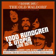 Todd Rundgren, Live At The Old Waldorf San Francisco 1978 (CD)