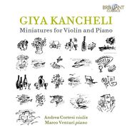 Giya Kancheli, Miniatures For Violin And Piano (CD)
