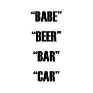 Dual Action, Babe Beer Bar Car (LP)