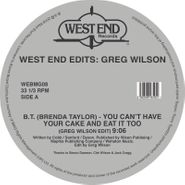 Various Artists, West End Edits: Greg Wilson (LP)