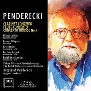 Krzysztof Penderecki, Penderecki: Clarinet Concerto - Flute Concerto (CD)