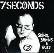 7 Seconds, Skins Brains & Guts [Blue Vinyl] (7")