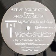 Andreas Gehm, My So Called Robot Life EP (12")