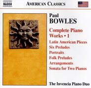 Paul Bowles, Bowles: Complete Piano Works, Vol. 1(CD)
