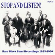 Various Artists, Stop And Listen! Rare Black Band Recordings 1923-1930 (CD)