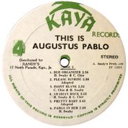 Augustus Pablo, This Is Augustus Pablo (LP)