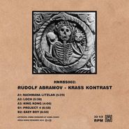 Rudolf Abramov, Krass Kontrast (LP)