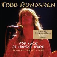 Todd Rundgren, For Lack Of Honest Work (CD)