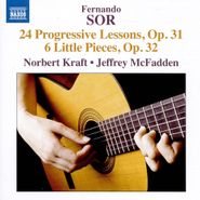 Fernando Sor, Sor: 24 Progressive Lessons, Op.31 & 6 Little Pieces, Op. 32 (CD)