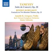 Sergey Ivanovich Taneyev, Taneyev: Suite De Concert / Rimsky-Korsakov: Fantasia On Two Russian Themes (CD)