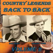 Bob Wills, Country Legends Back To Back Volume 2 (CD)