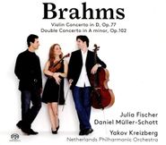 Johannes Brahms, Brahms: Violin Concerto in D, Op. 77 & Double Concerto in A Minor, Op. 102 (CD)
