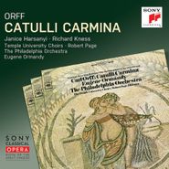 Carl Orff, Orff: Catulli Carmina (CD)
