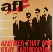 AFI, Answer That And Stay Fashionable [Limited Edition, Colored Vinyl] (LP)