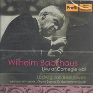 Ludwig van Beethoven, Wilhelm Backhaus Live at Carnegie Hall [Import] (CD)