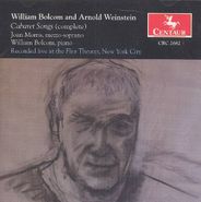 William Bolcom, Bolcom; Weinstein: Complete Cabaret Songs (CD)