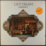 Cream, Live Cream Volume II [1972 Issue] (LP)