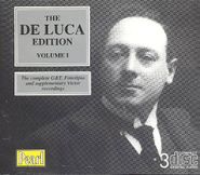 Giuseppe de Luca, The Giuseppe De Luca Edition - Volume 1 [Import] (CD)