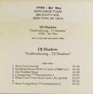 DJ Shadow, Endtroducing..... [Promo] (Cassette)