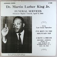 Martin Luther King, Jr., Funeral Services - Ebenezer Baptist Church, April 9, 1968 (LP)