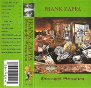Frank Zappa, Overnight Sensation (Cassette)