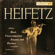 J.S. Bach, Heifetz plays Bach Unaccompanied Sonatas and Partitas [Box Set] (LP)