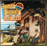 Henry Thomas, Texas Worried Blues: Complete Recorded Works 1927-1929 (LP)