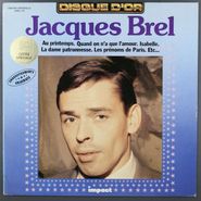 Jacques Brel, Jacques Brel [Le Disque d'Or Series] (LP)