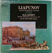 Sergei Liapunov, Liapunov: Transcendental Etudes Vol. II, Op.11, Nos. 10-12 / Balakirev: Piano Sonata in B-flat Minor (1905) (LP)