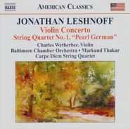 Jonathan Leshnoff, Leshnoff: Violin Concerto / String Quartet No. 1 "Pearl German" [Import] (CD)
