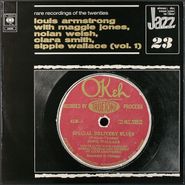 Louis Armstrong, Rare Recordings of The Twenties: Louis Armstrong With Maggie Jones, Nolan Welsh, Clara Smith, Sippie Wallace Vol. 1 [Dutch Issue] (LP)