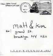 Matt & Kim, To/From [Self-Released CD-R] (CD)