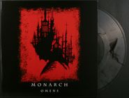 Monarch, Omens [Clear with Black and Red Swirl Vinyl] (LP)
