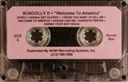 Schoolly D, Welcome To America [Promo] (Cassette)