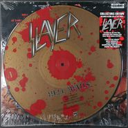 Slayer, Hell Awaits [Gold with Red Blood Splatter Vinyl] (LP)