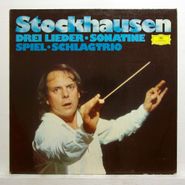 Karlheinz Stockhausen, Drei Lieder - Sonatine - Spiel - Schlagtrio (LP)
