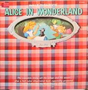 Unknown Artist, Walt Disney's Alice In Wonderland (LP)