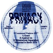 Privacy, Command Pattern EP (12")